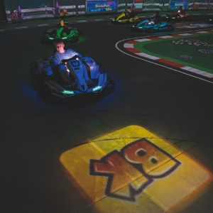 Joueur BattleRace avec une case bonus BattleKart